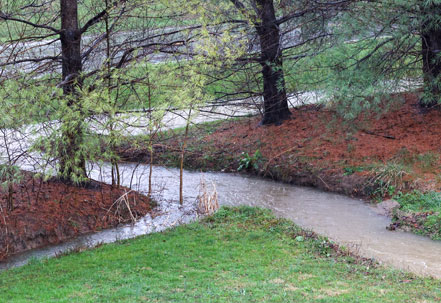 Landscape drainage